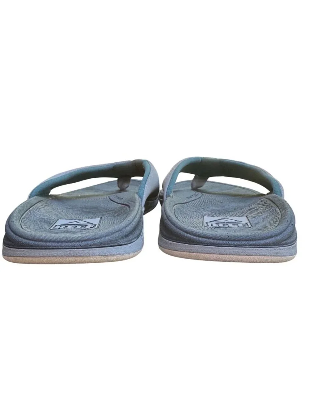 Reef Cushion Spring 2.0 Size 8 EU 40 Men's Thong Sandal Gray EUC